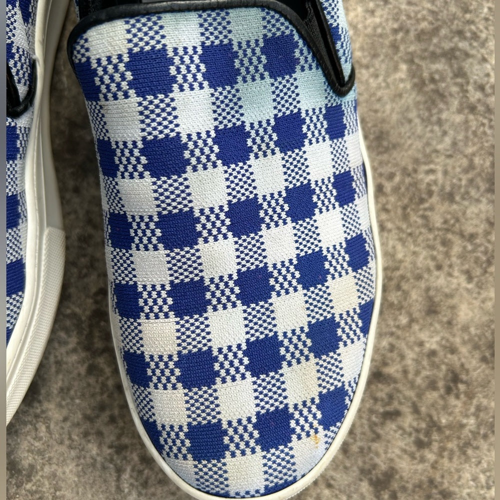 Celine Slip On Checked Shoes, size 37