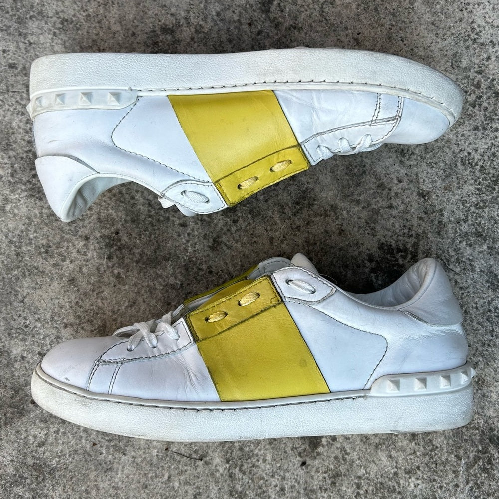 Valentino Garavani Open Rockstud low-top sneakers, size 41
