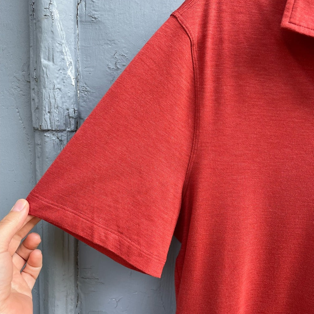 Lululemon Evolution Short Sleeve Polo Shirt, Size M