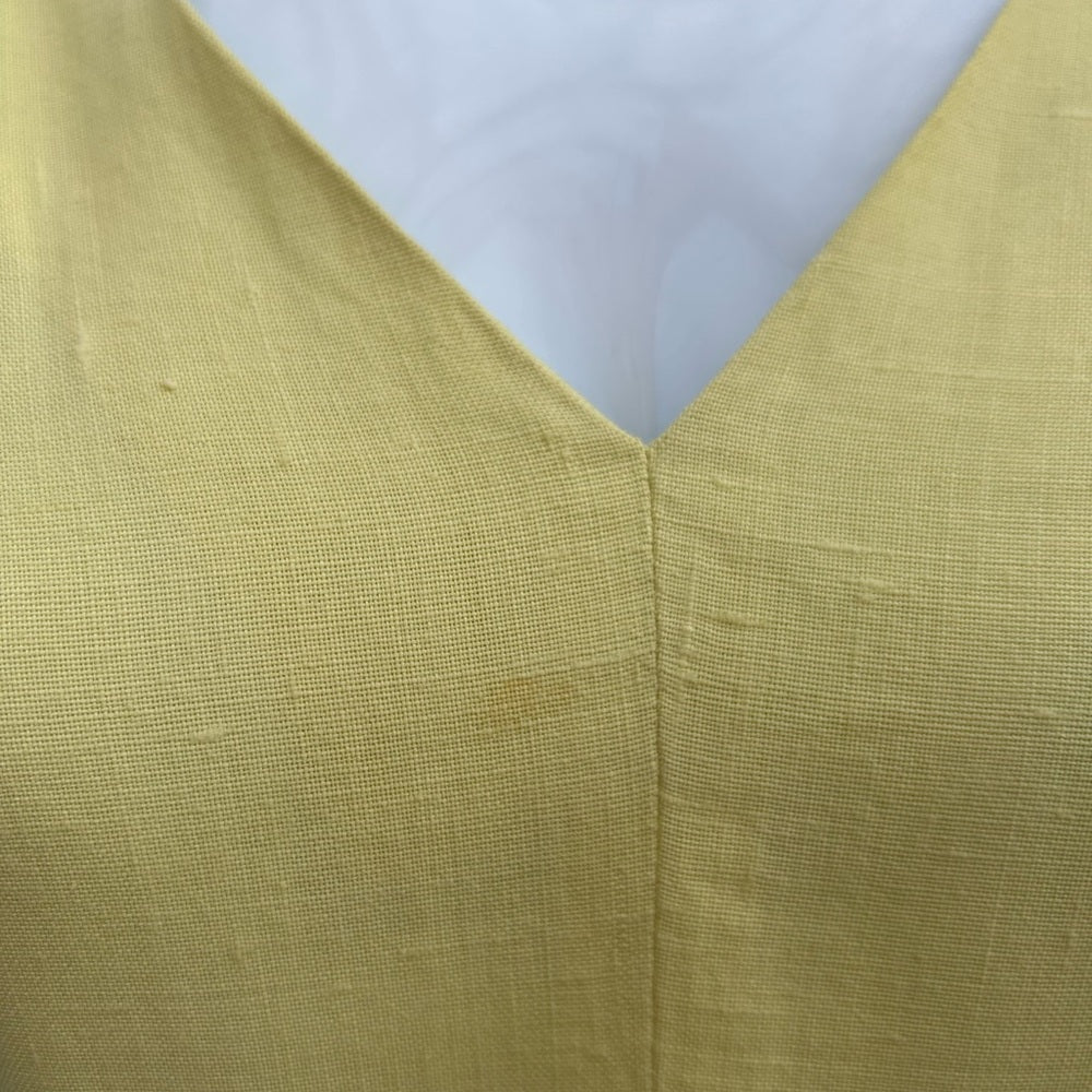 Jonelle 1950's Yellow Dress & jacket set, size vintage "12" (modern 6),