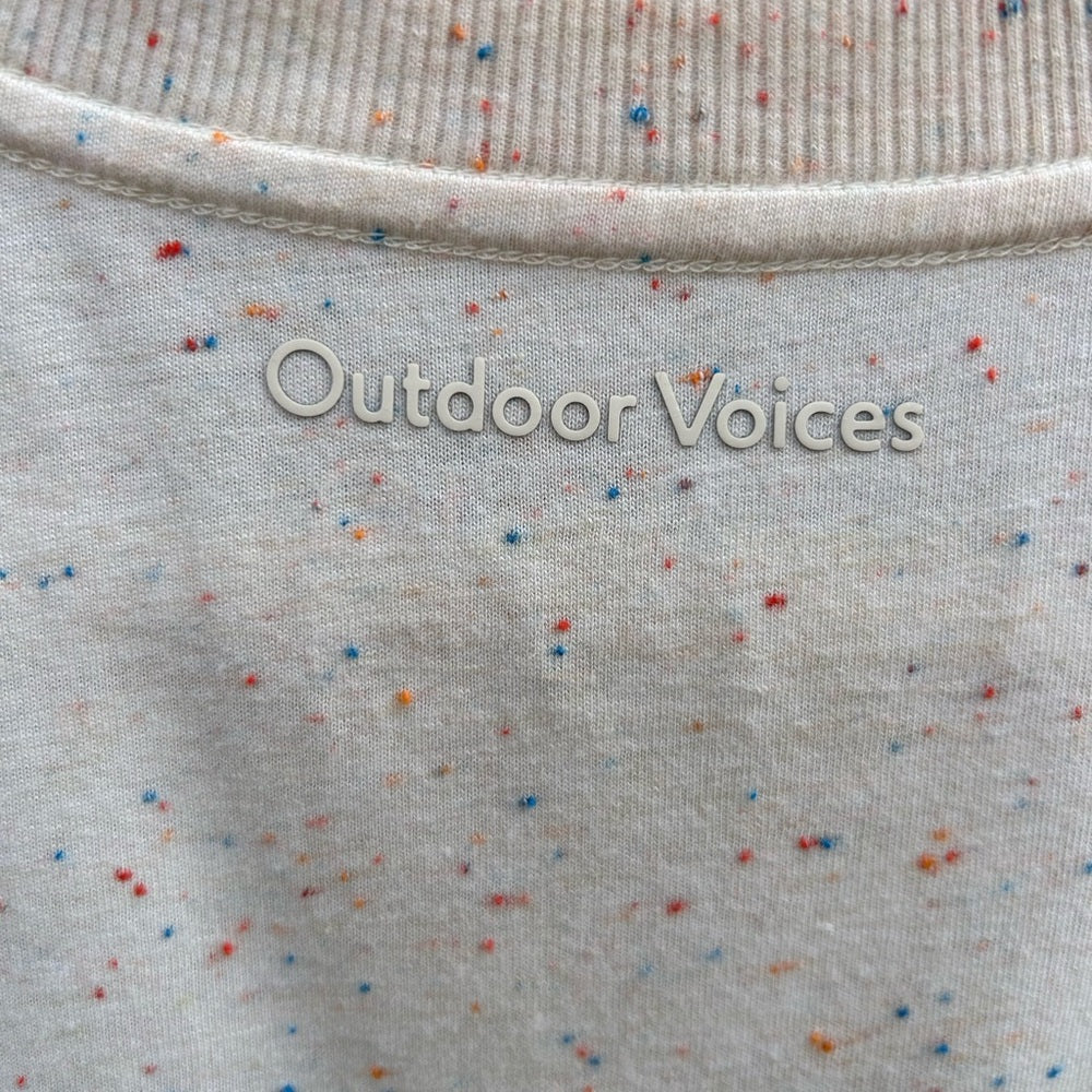 Outdoor voices speckled tee, Large