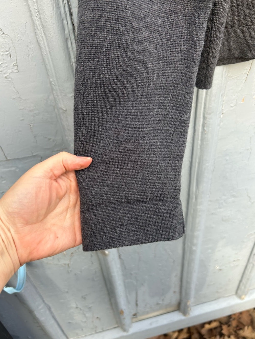 Sezane Anthracite Grey Betty Cardigan, BNWT, Size L