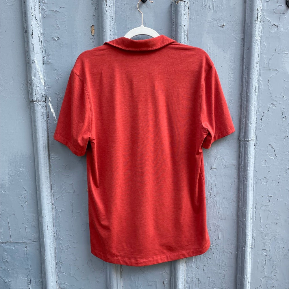 Lululemon Evolution Short Sleeve Polo Shirt, Size M