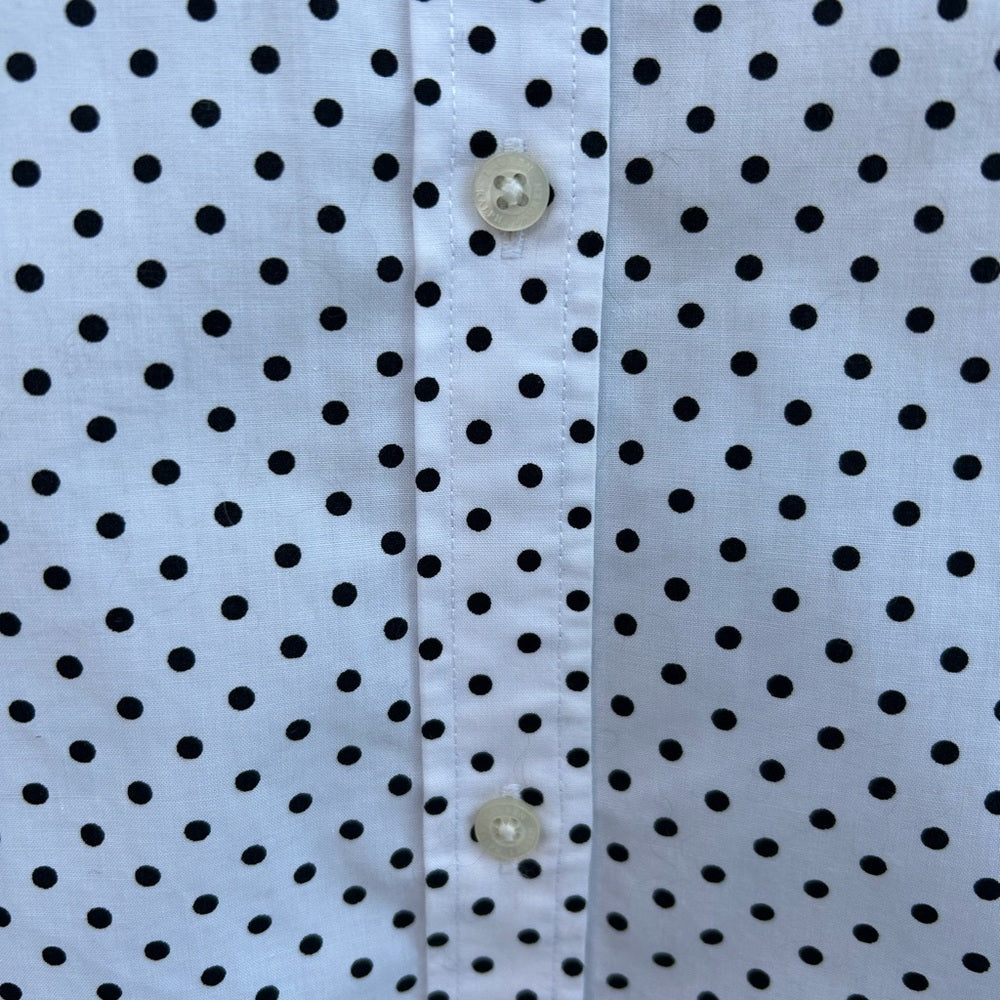 Lauren Ralph Lauren Polka Dot Button-down, Size M