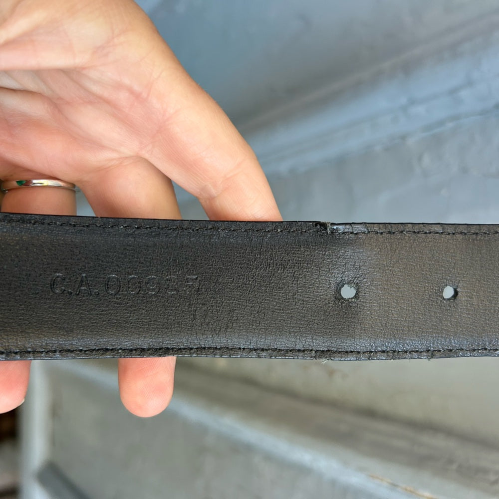 Vintage Paloma Picasso Gold X detail Belt, Small