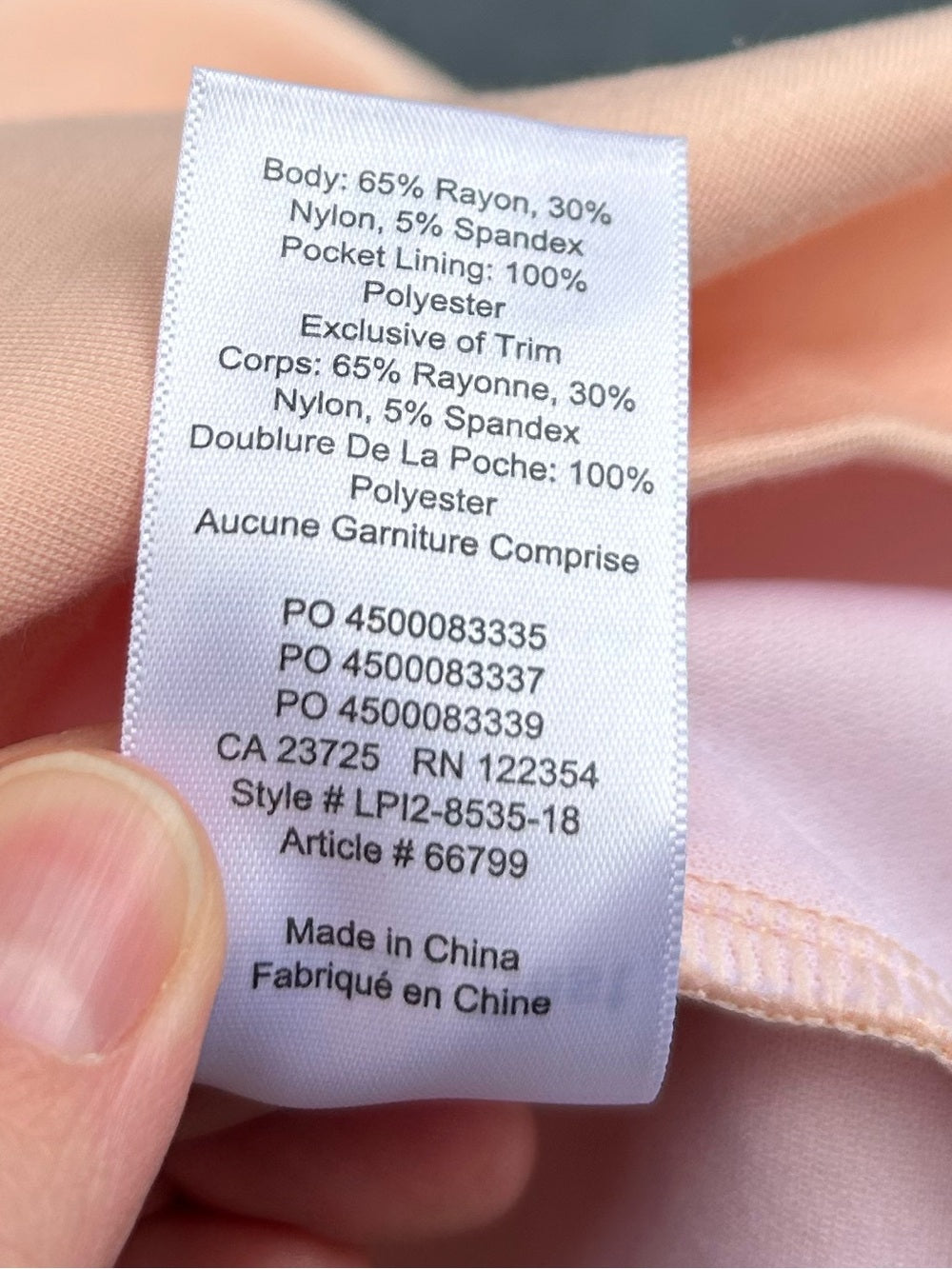 Aritzia Sunday Best Peach Sleeveless Fit & Flare S