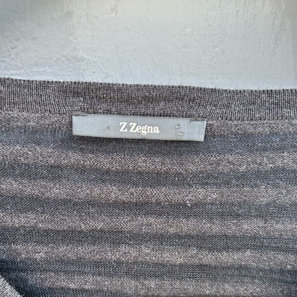 Z Zenga wool & silk cardigan, size L
