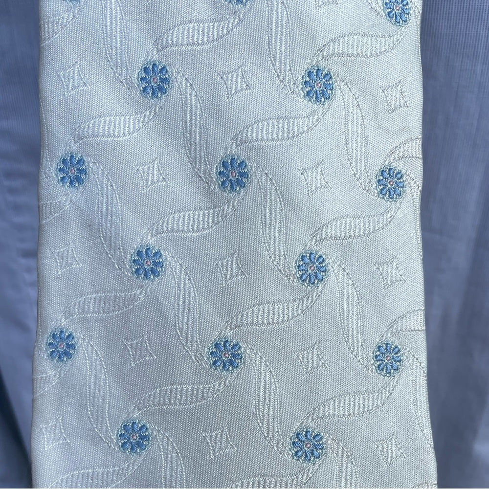 Valentino Floral Brocade Silk Tie