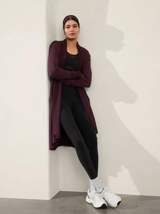 Athleta Pranayama Long Wrap, M/L