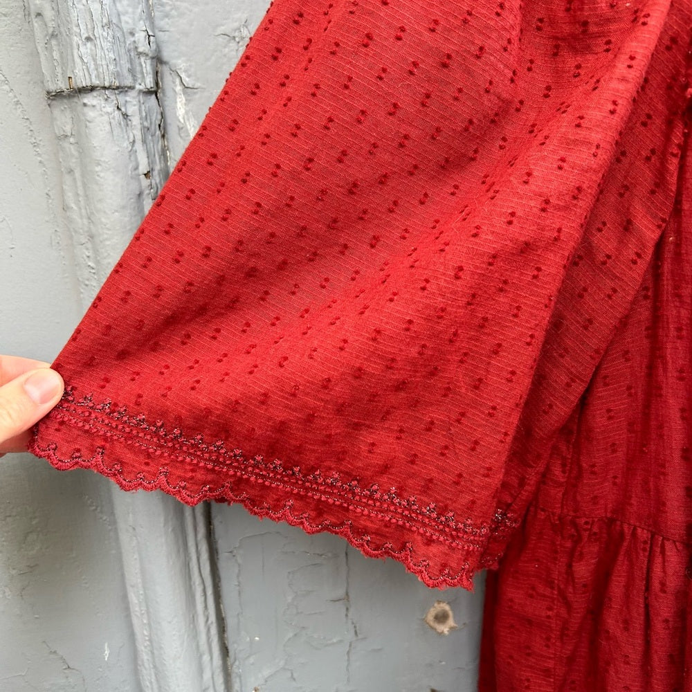 Velvet Raina Cotton Blouse, Size XS