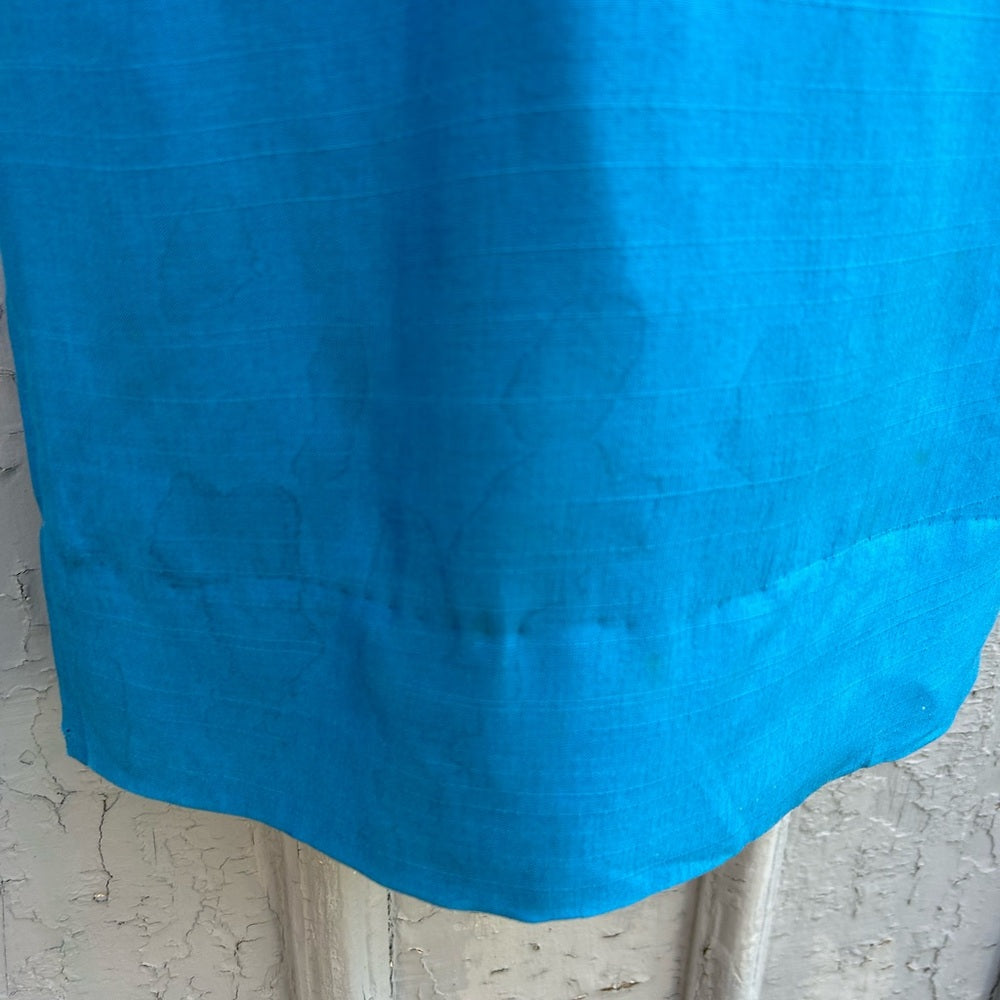 Vintage 1960’s Union Made Silk shift; size approx 6