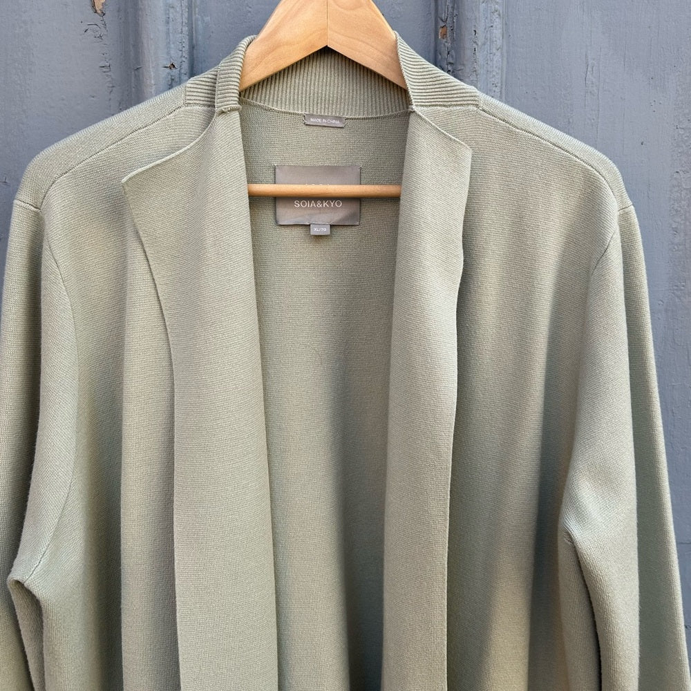 soia & kyo Benela Cardigan Light Green, XL