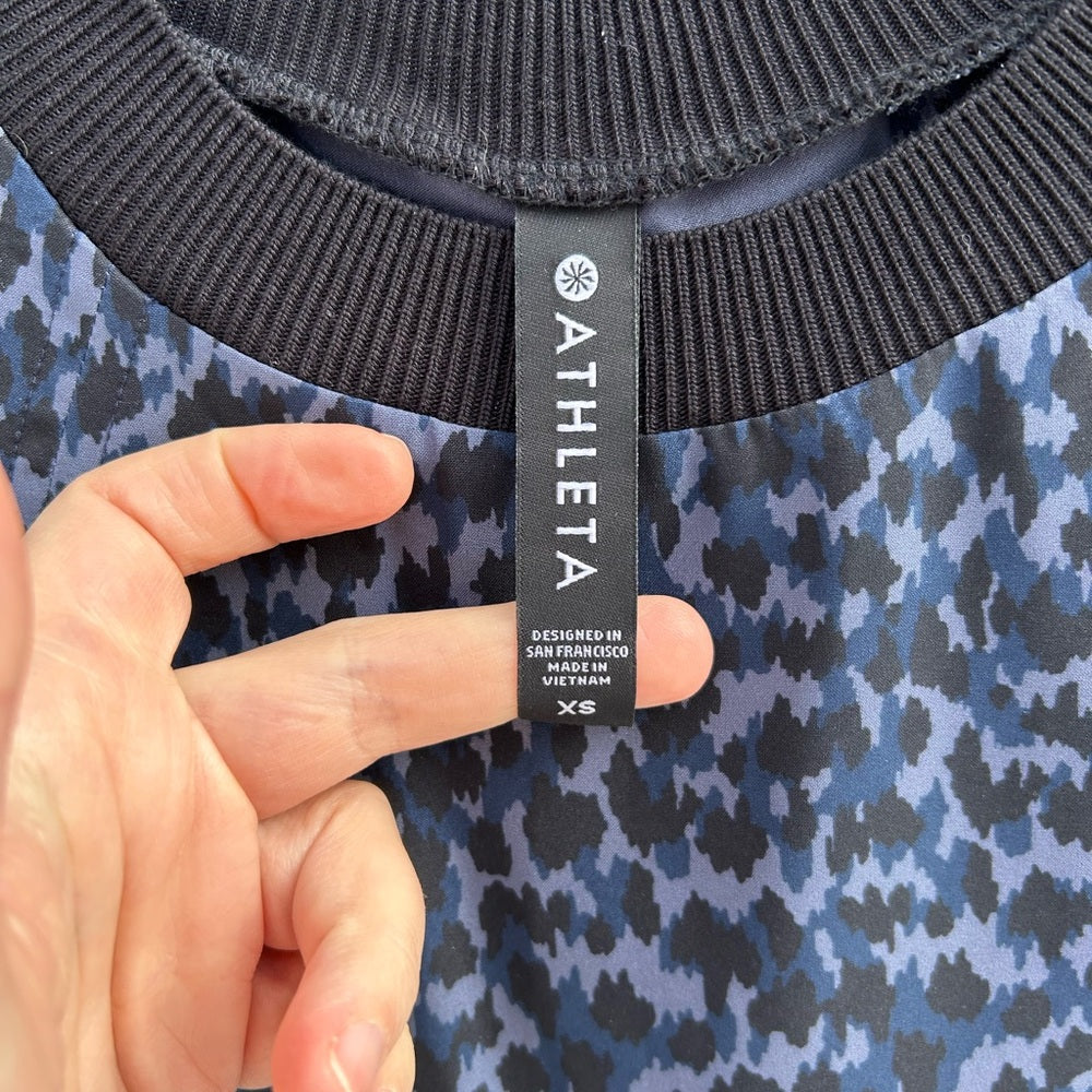 Athleta Zephyr Animal Print Tank, X Small
