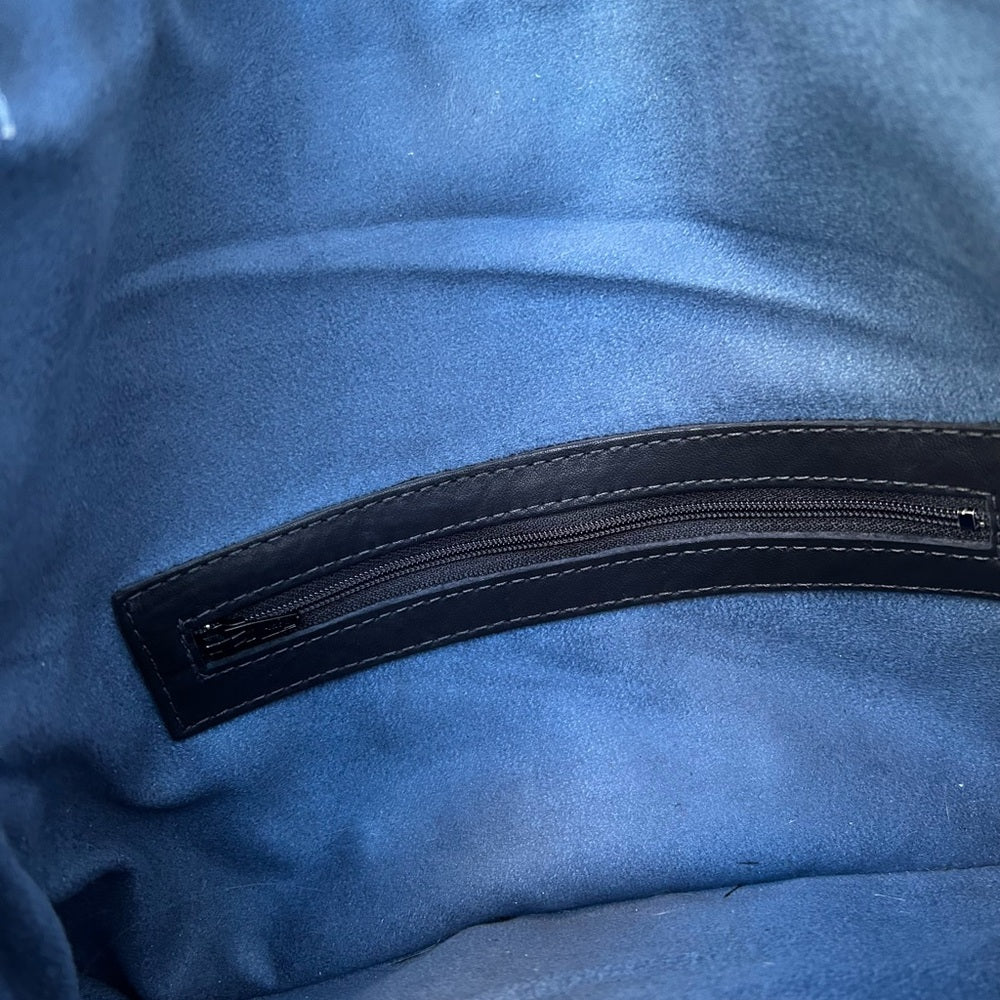 Brunswick & Co Gold Snakeskin Avenue Clutch, 12″ x 9″