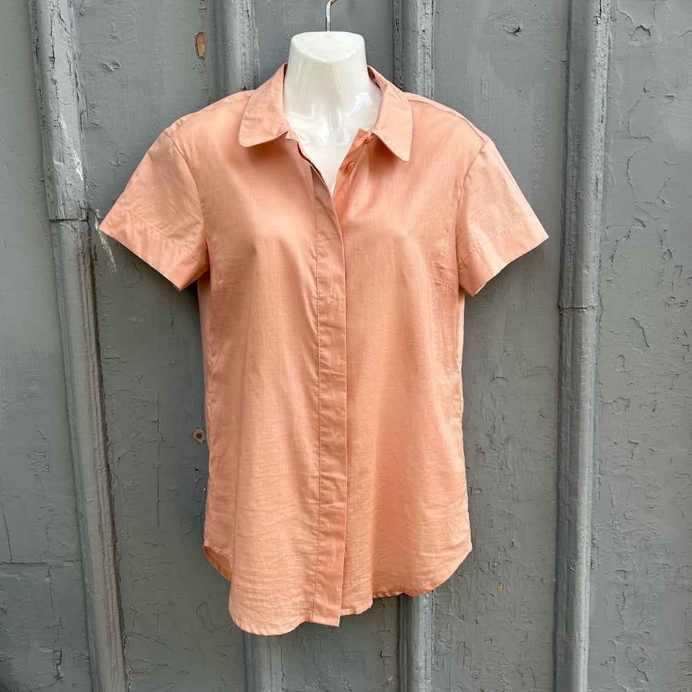 Chloé Pink Button down light Blouse, size 6