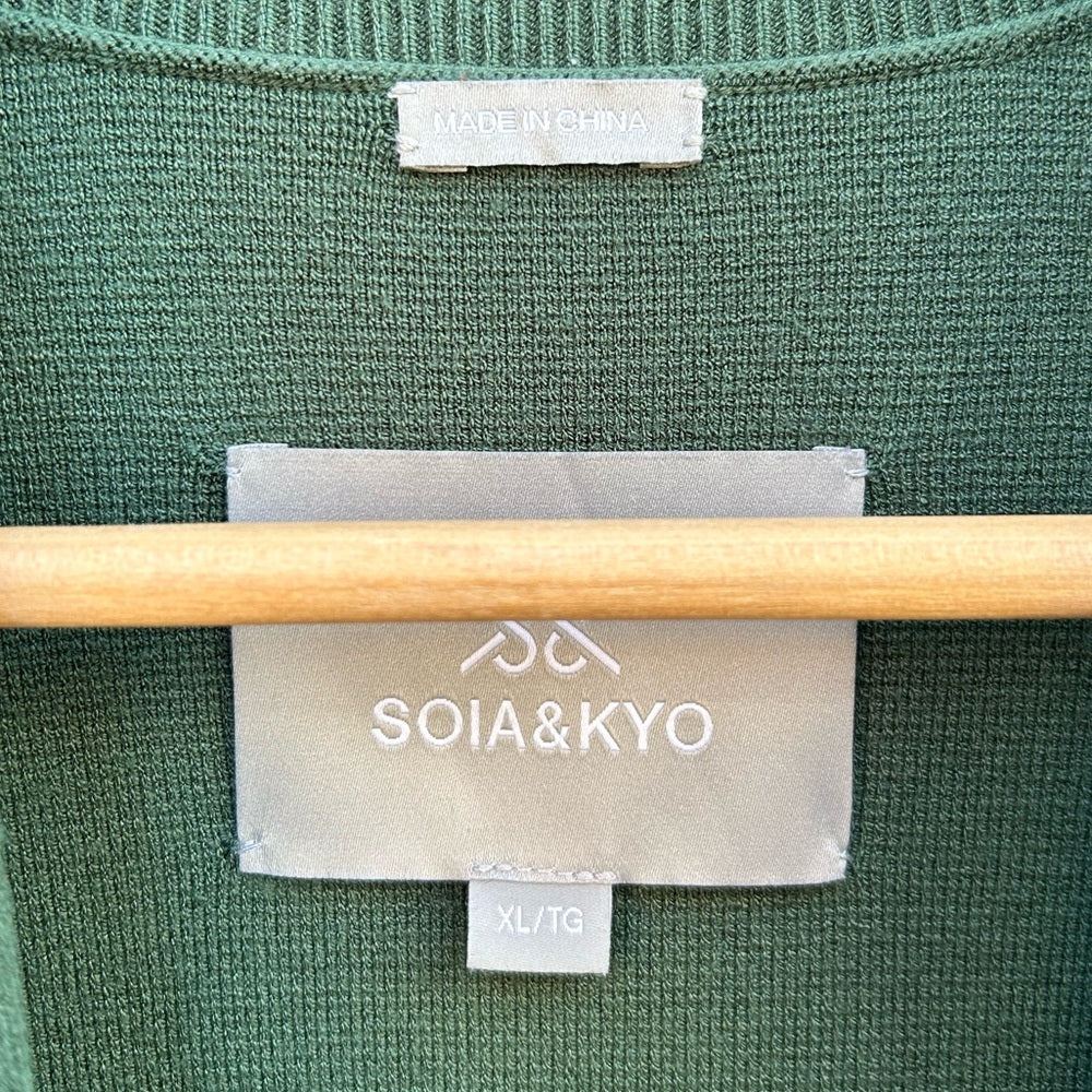 soia & kyo Benela Cardigan Dark Green, XL