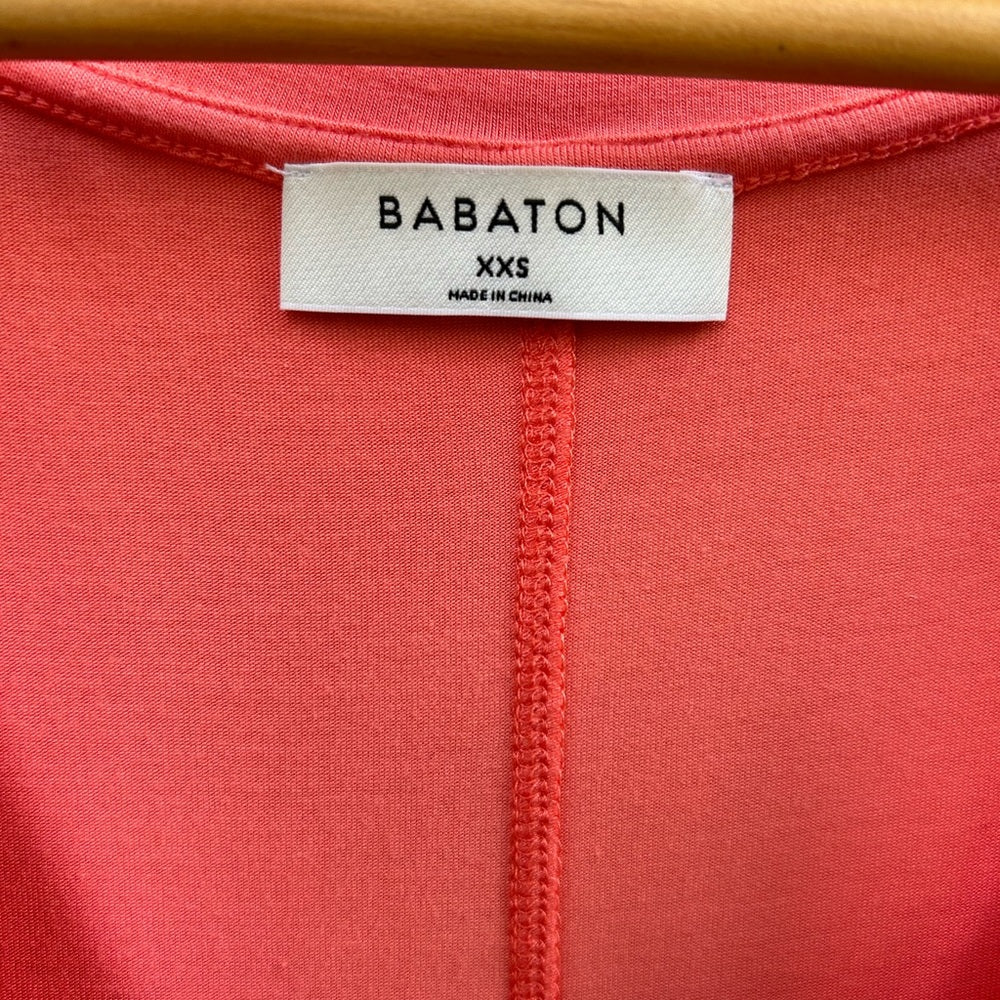 Babaton Coral V neck tank, size xxs