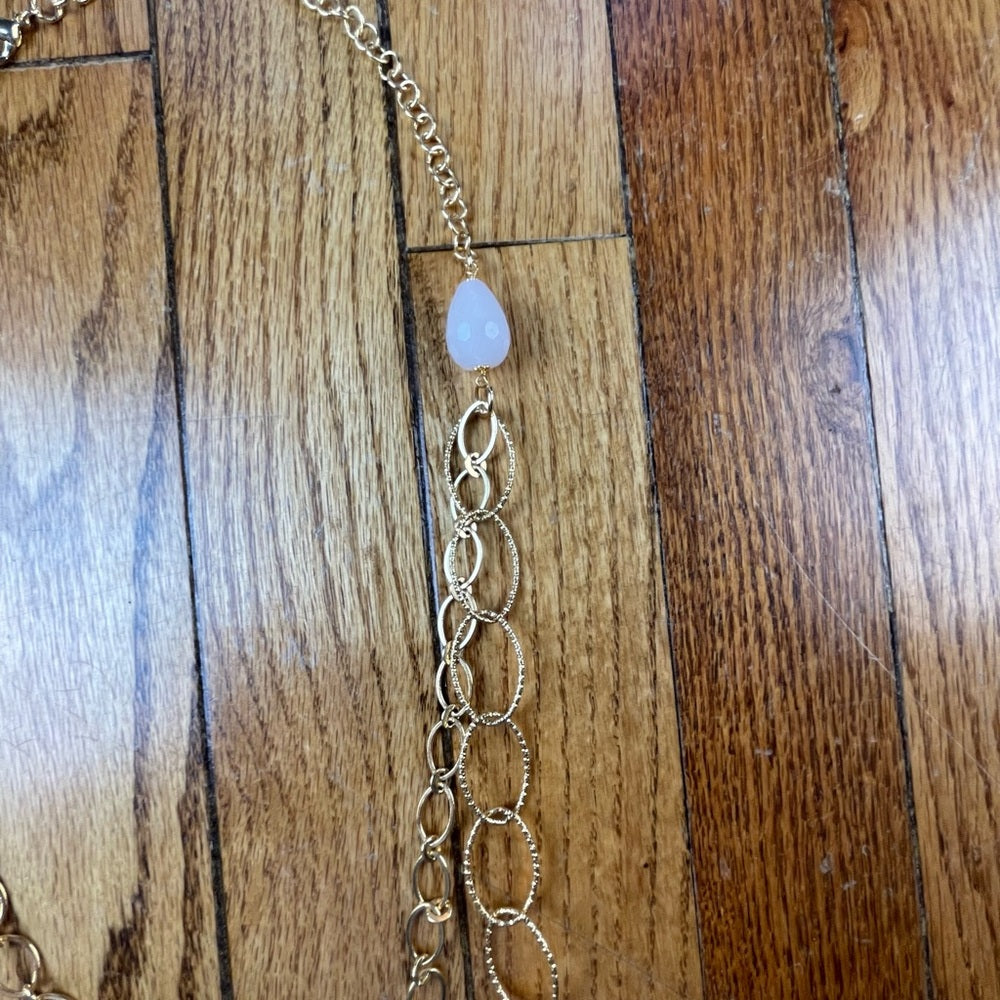 J Crew Gold and jeweled necklace