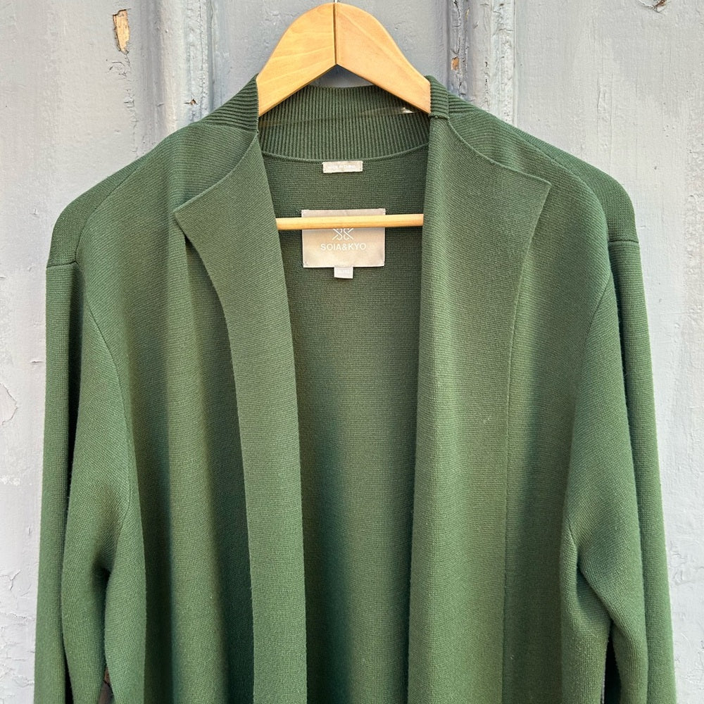 soia & kyo Benela Cardigan Dark Green, XL