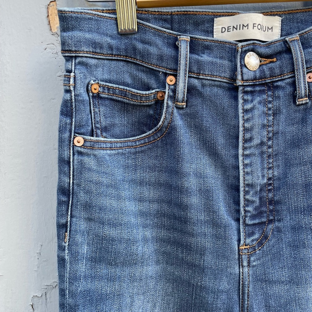 Denim Forum The Lola High Rise Skinny, size 27