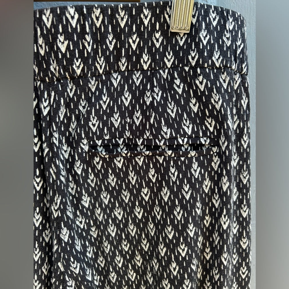 Anthropologie Elevenses Kaimana black and white Palazzo Pants, Small