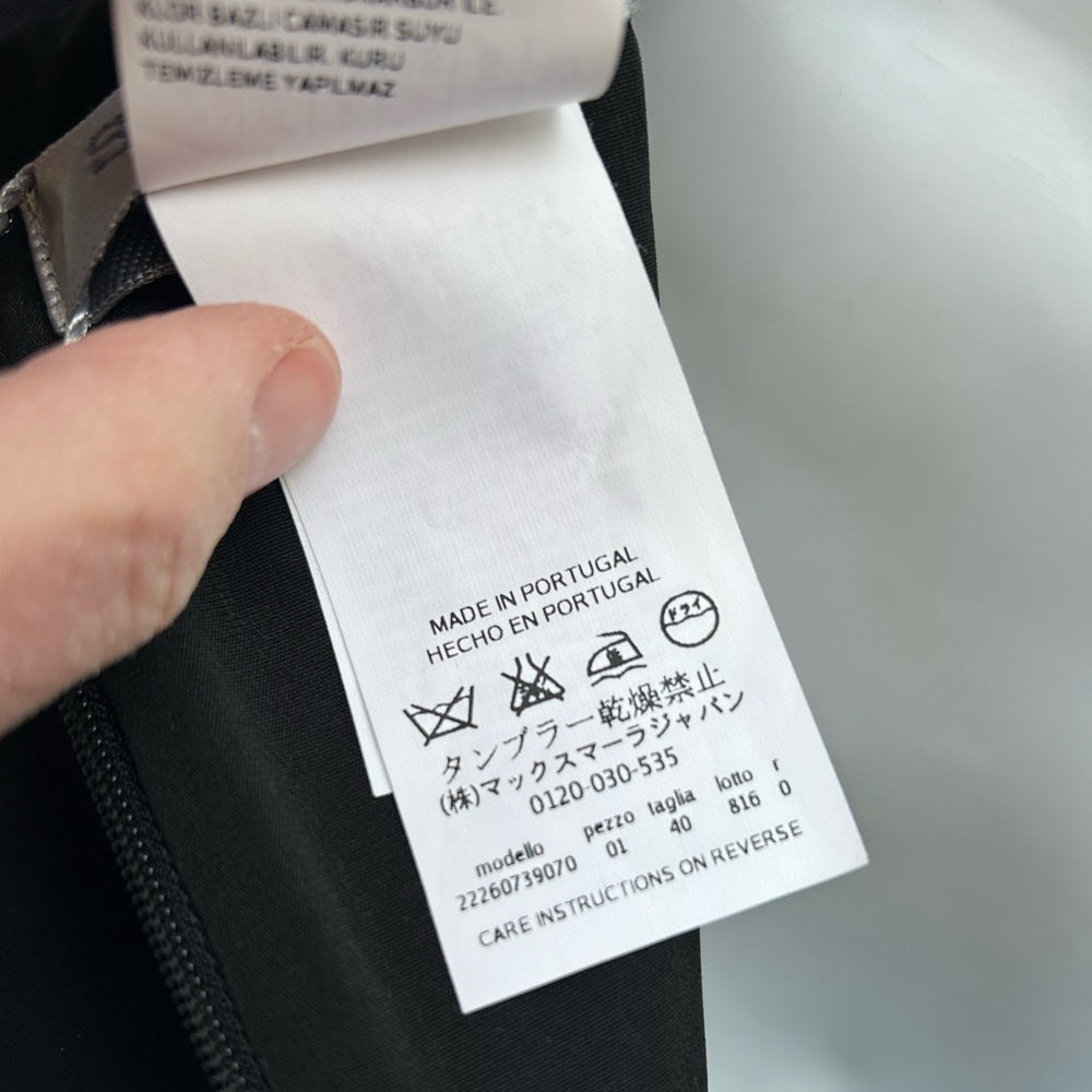 MaxMara Blue Black Shift, BNWT, size 6