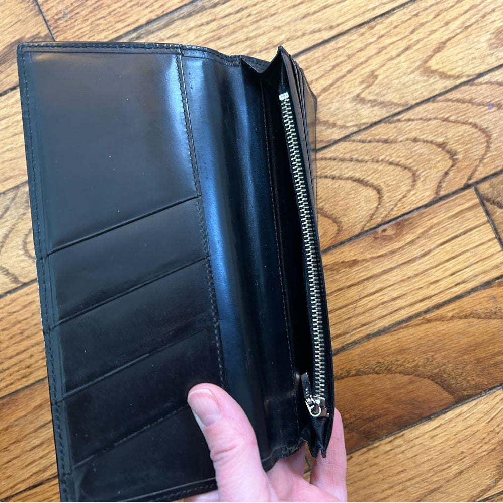 Jean Paul Gautier Wallet, 7 1/4” x 3.5”