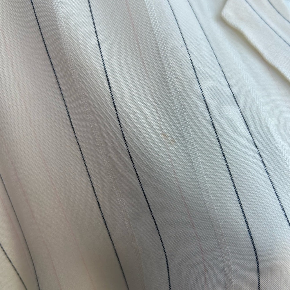 Gentle Fawn belted verticle stripe dress, size M