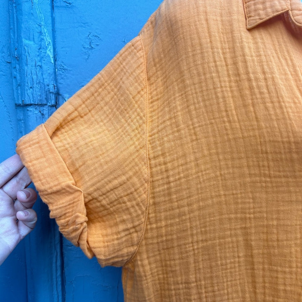 Xirena Tangerine Cruz blouse, size M