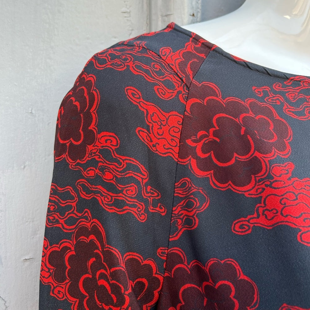 Dries Van Noten Chinoiserie Blouse, size 36