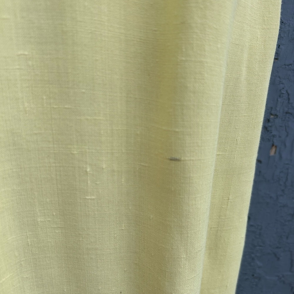 Jonelle 1950's Yellow Dress & jacket set, size vintage "12" (modern 6),