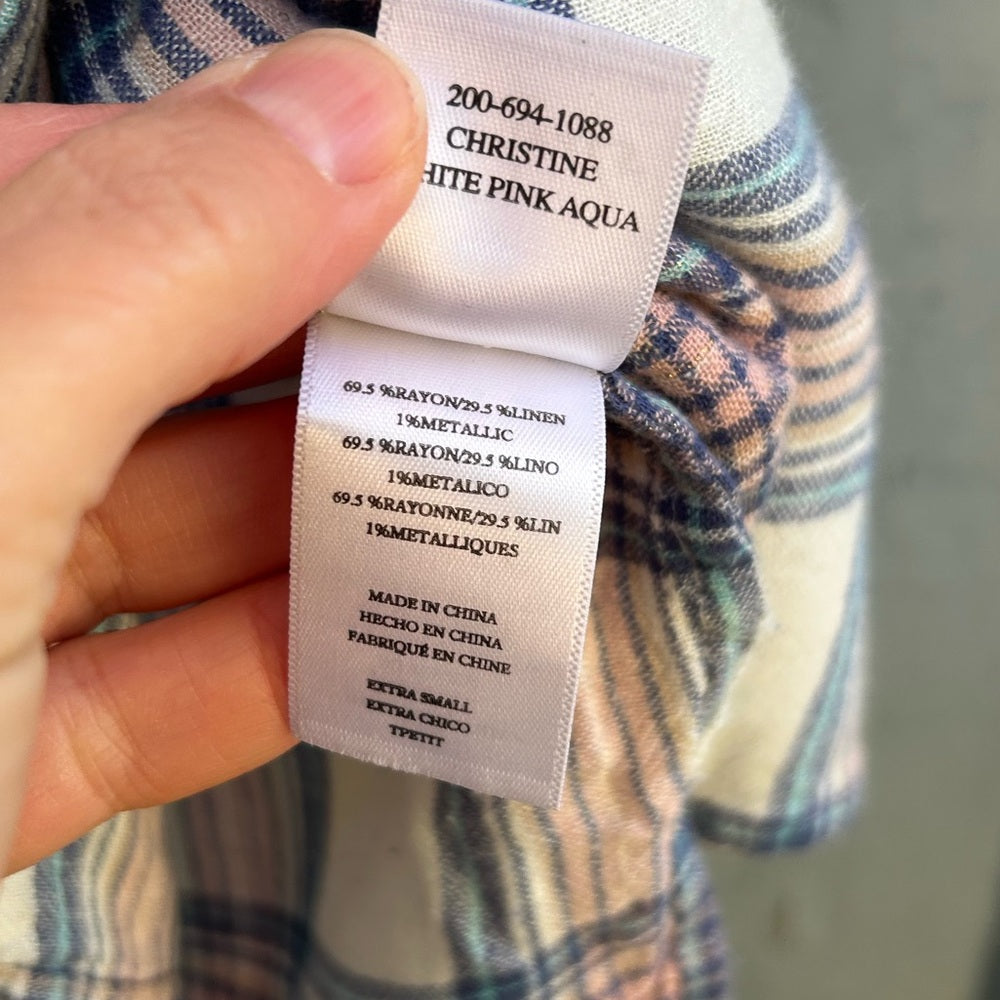 Rails Christine Button Down Top, Size XS