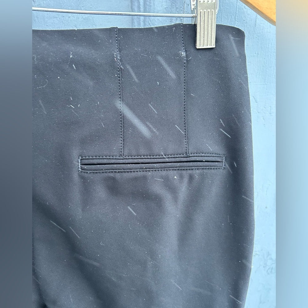 Gardeur Black Zene Straight Leg Pants, size 42 (approx US 10)