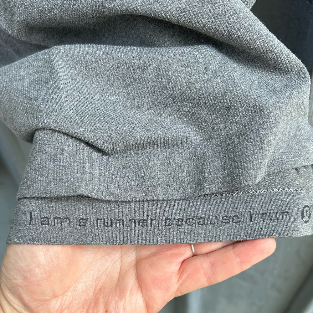Lululemon Long Sleeved Grey Swiftly tee, size 12