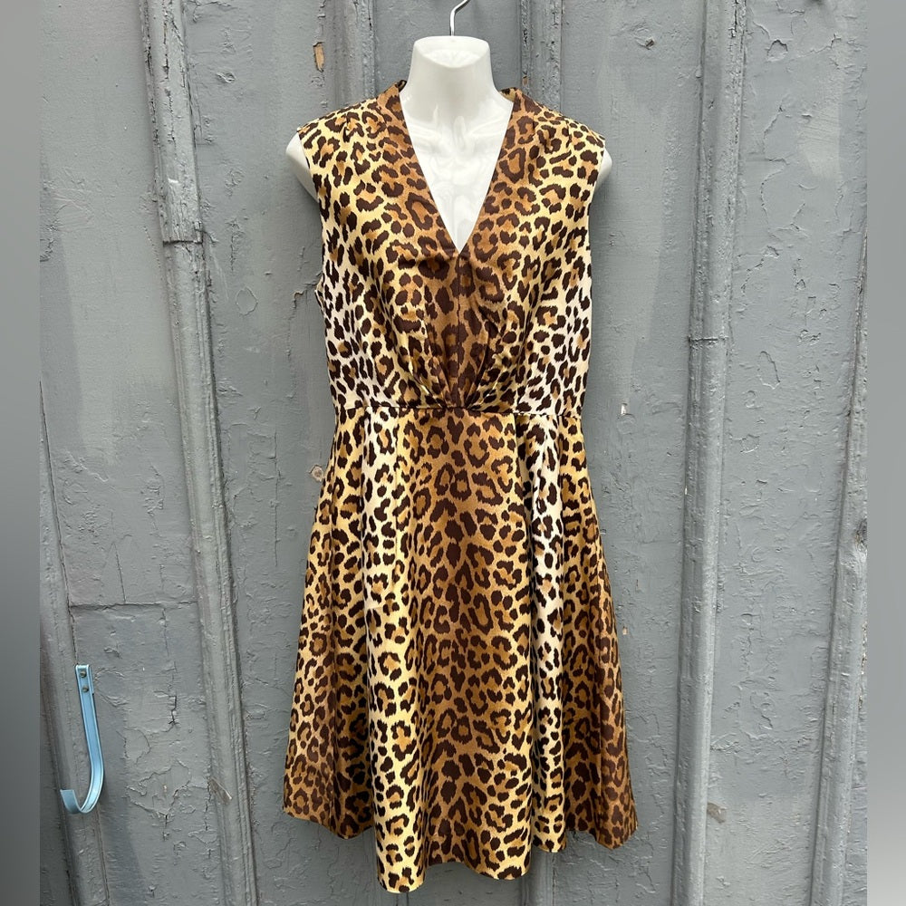 kate spade Roxanne Leopard Print Dress, size 8