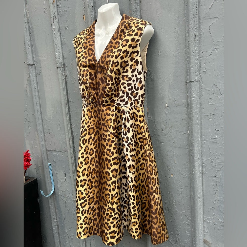 kate spade Roxanne Leopard Print Dress, size 8
