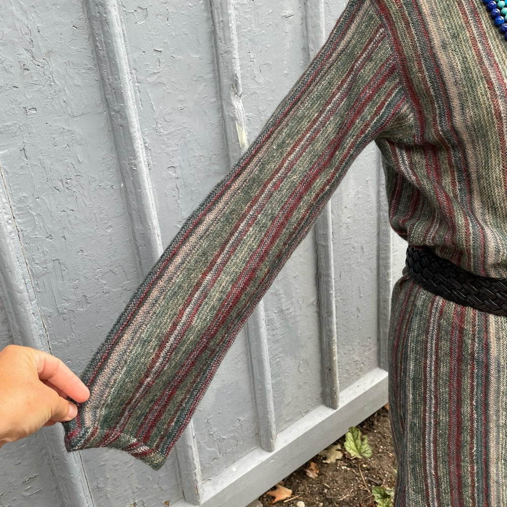 Missoni Vintage 1960s Knit Maxi Dress, size 44