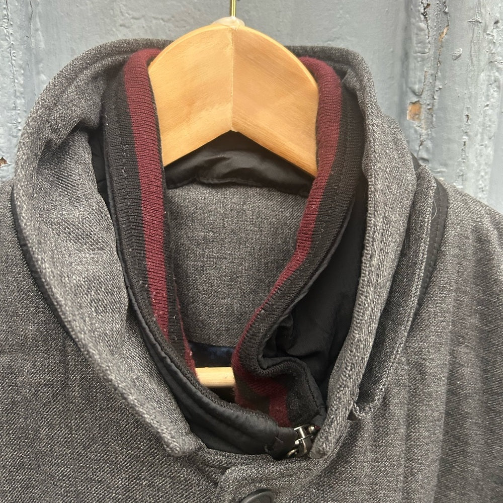 Ted Baker Grey Jaycie Padded Jacket, size Ted 6 (XXL)
