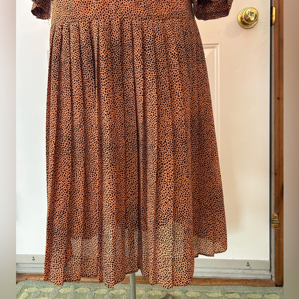 Bruce Wayne Vintage Animal Print Dress, Modern size 10