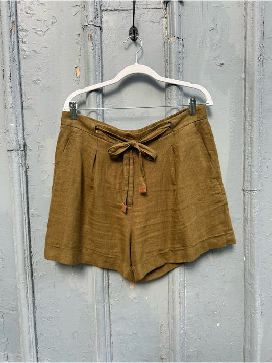 Massimo Dutti Linen shorts, size 10