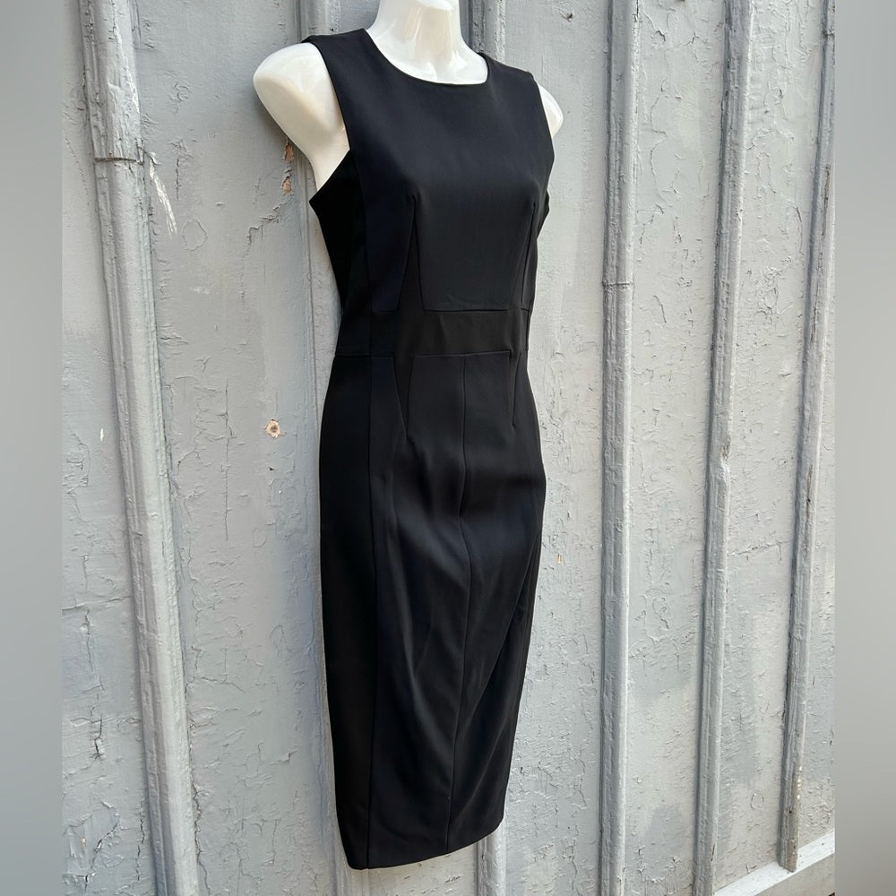 MaxMara Blue Black Shift, BNWT, size 6