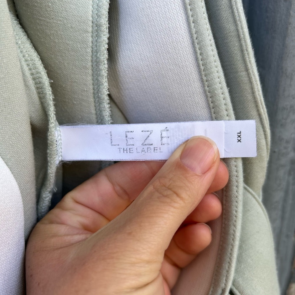 Leze the Label Tie Waist Pants, size XXL