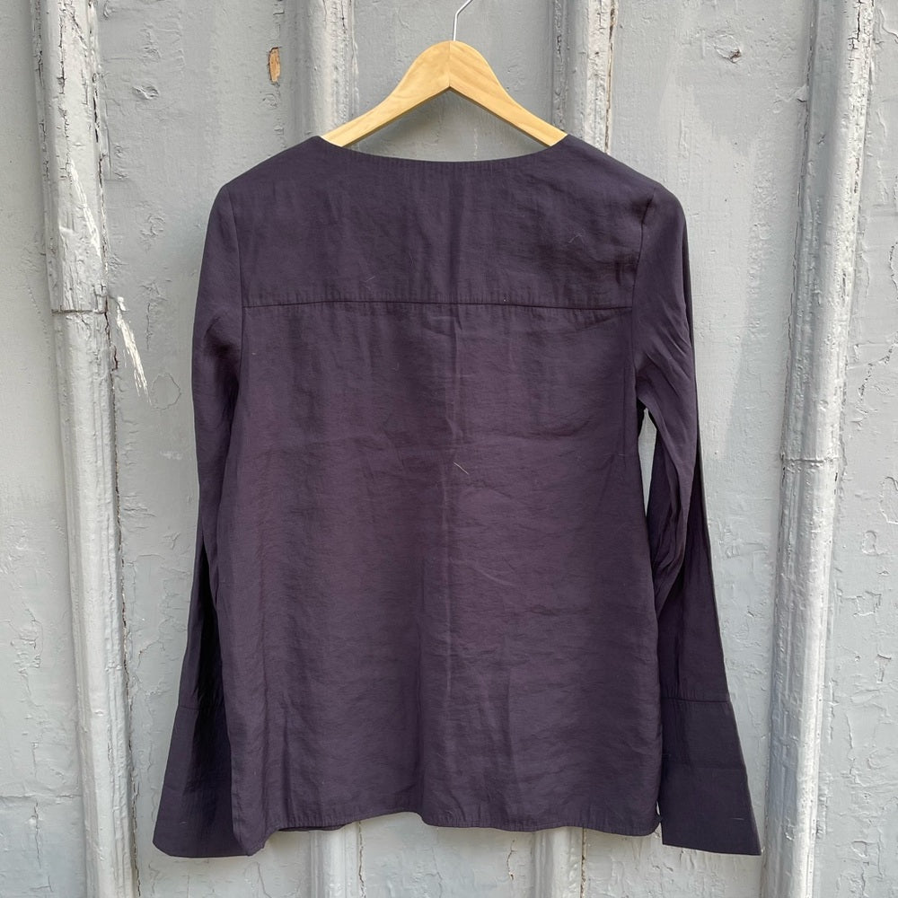COS Navy Tunic Top, size 4