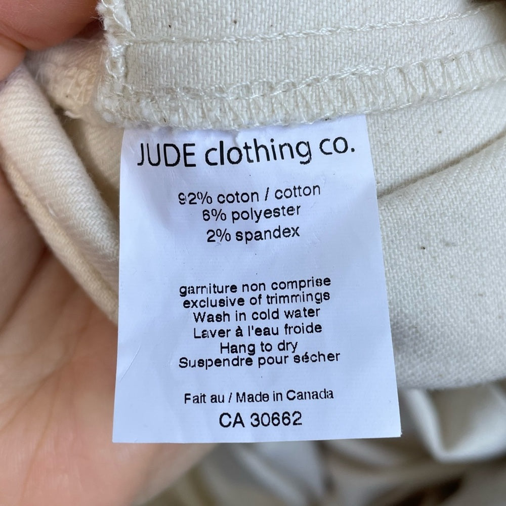 BodyBag by Jude Cream Shortalls, size M