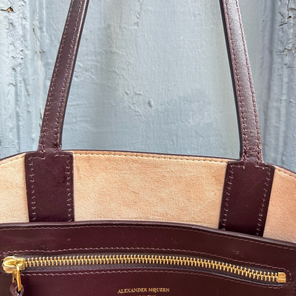 Alexander McQueen Tote, 12”x 9”x 6”