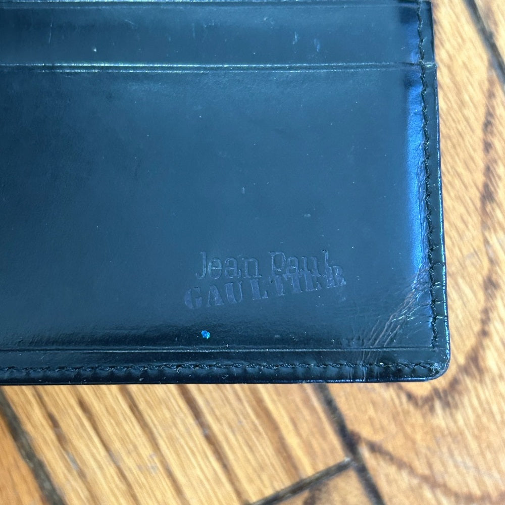 Jean Paul Gautier Wallet, 7 1/4” x 3.5”