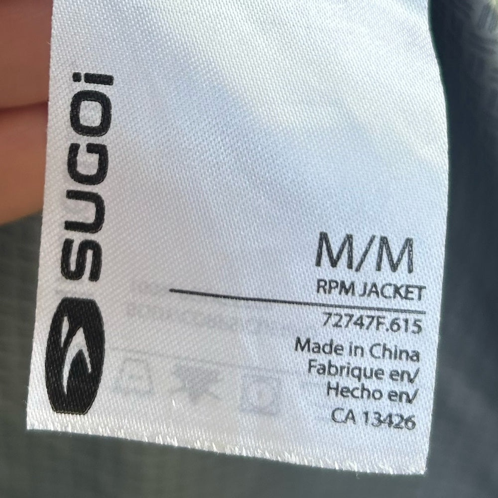Sugoi Blue RPM Cycling Jacket, size M