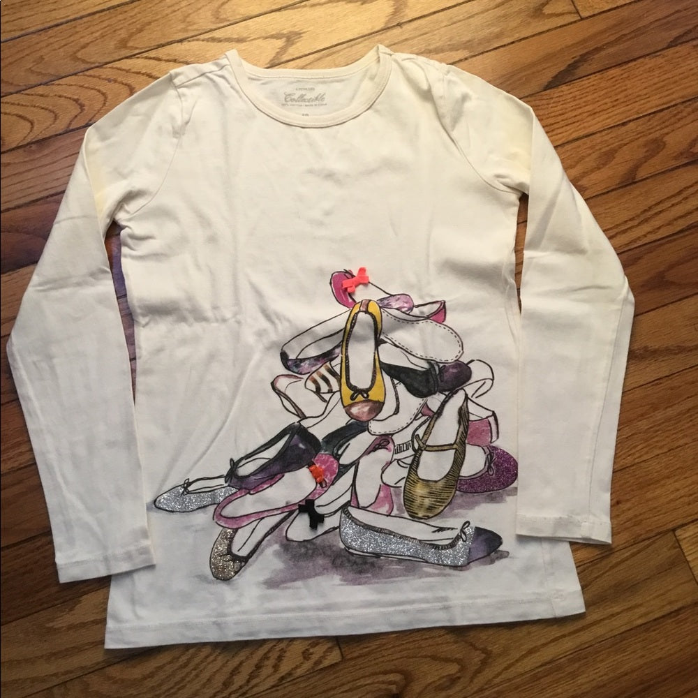 Crewcuts skirt & tee outfit bundle, girls size 10