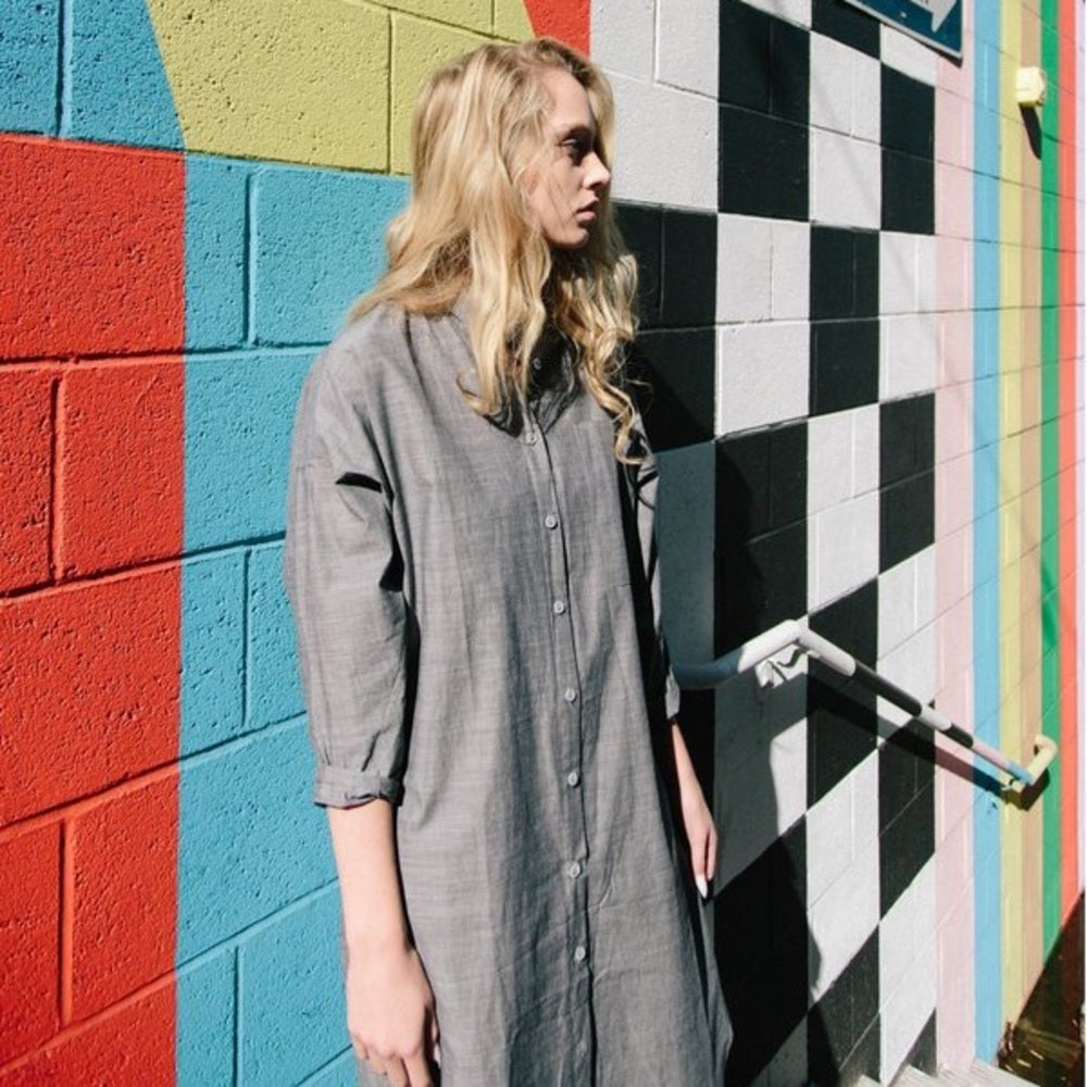 Study New York Shirt Dress 1.6, size xs (fits like a M)