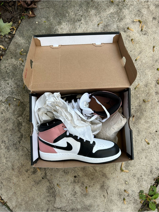 Nike Air Jordan 1 Mid GS, size 7Y, BNIB